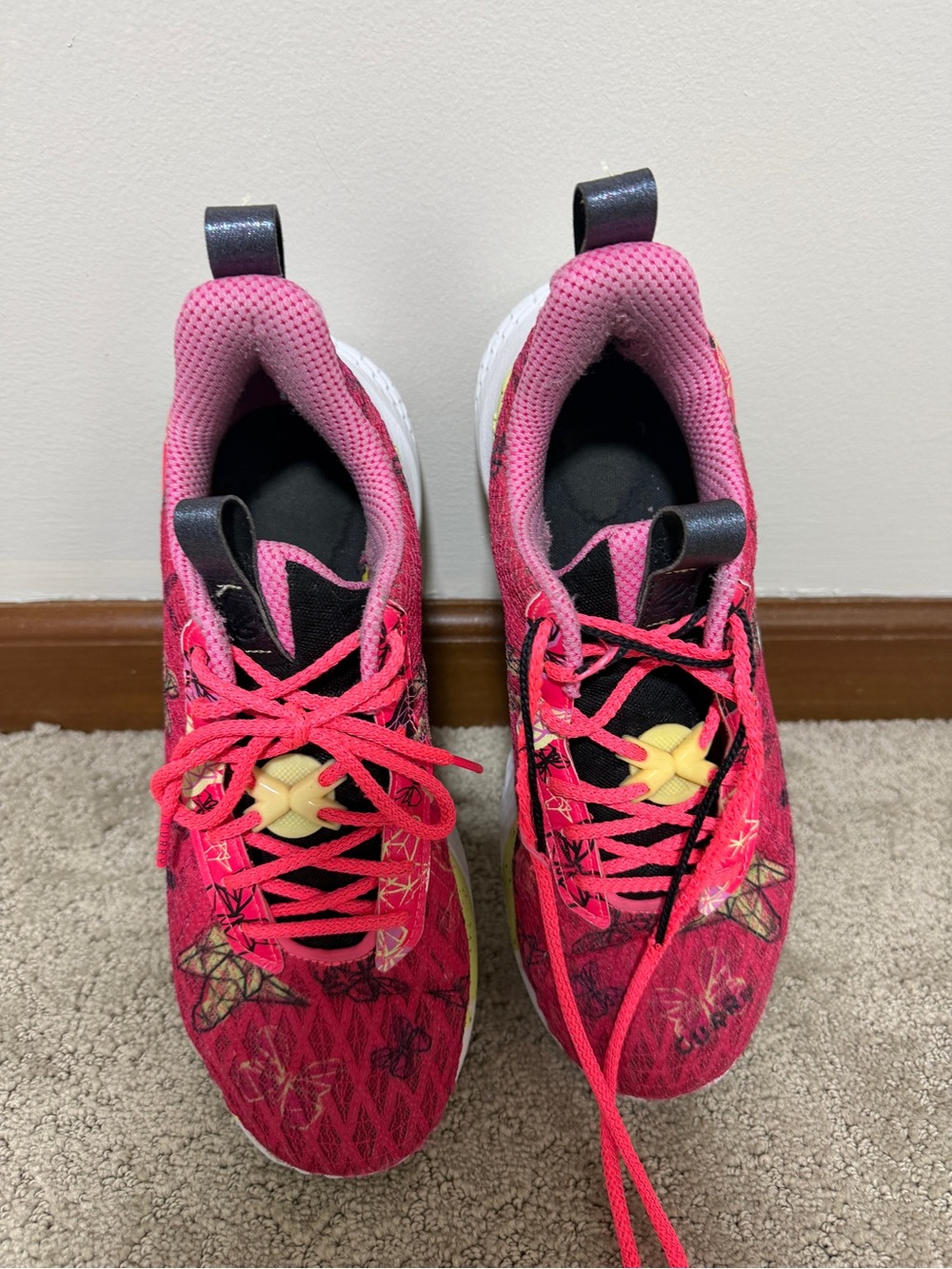 Under Armour Curry Flow 10 Unicorn & Butterfly Basketball Shoes Men’s 9.5
